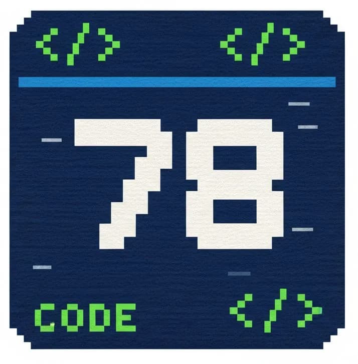 78 Code Logo